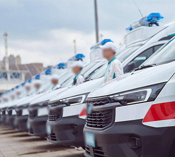 深泽县服务车队展示